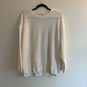 Men's White Sweater